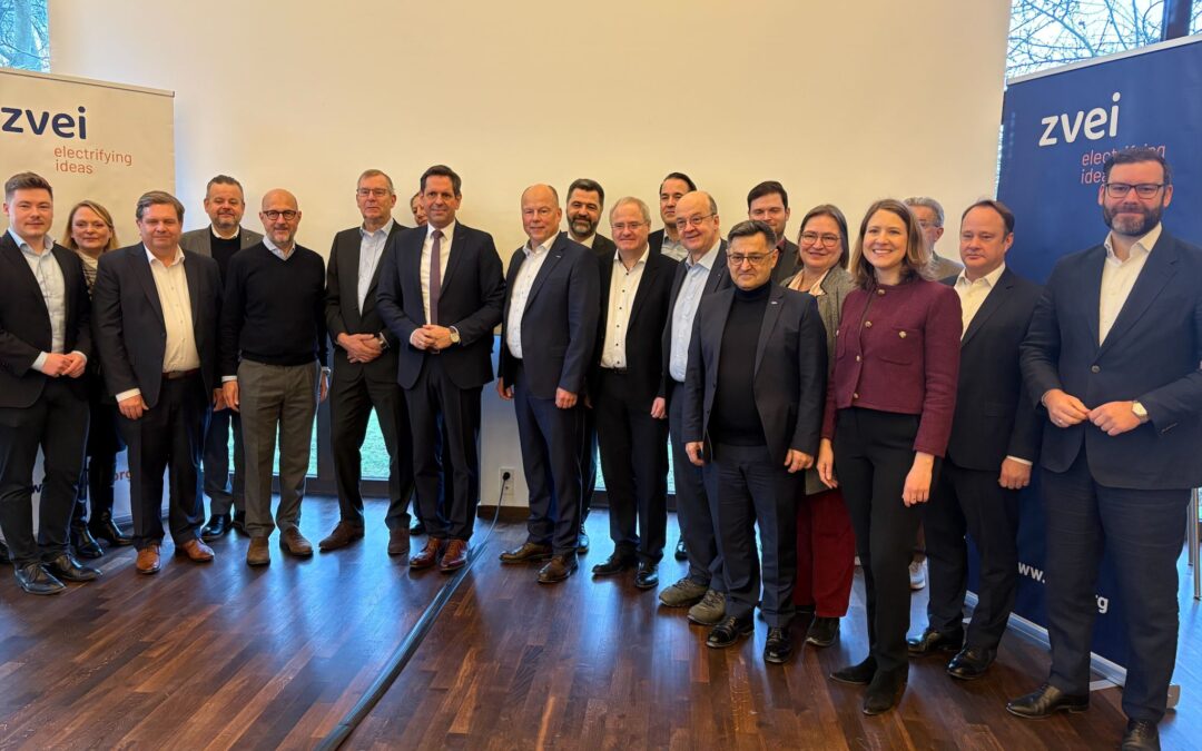 ZVEI-Familientreffen mit Ministerpräsident Olaf Lies und ZVEI-Präsident Daniel Hager